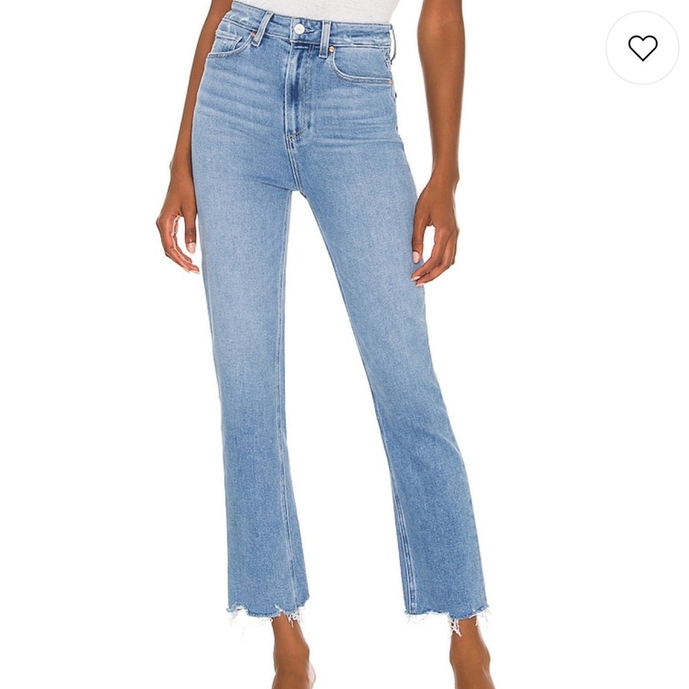 Paige Cindy High Rise Straight Ankle